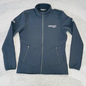 Outdoor Research Jacket Womens M Grid Soft Shell Black Embroidered Logo Workwear